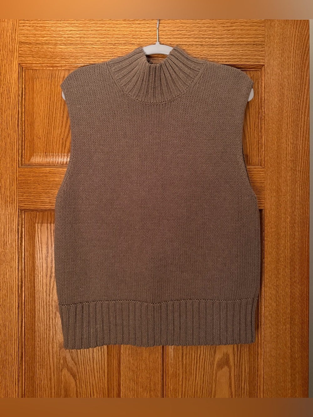 A&F High Neck Sweater Tank